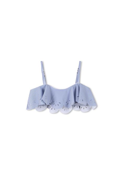 Bikini a Righe Bianche e Blu CHLOÉ KIDS | C20505N48